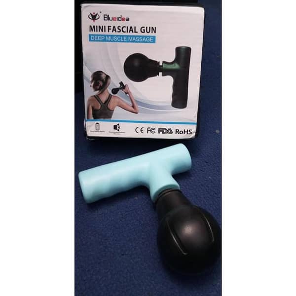 Compact USB Rechargeable Deep Tissue Massager for Athletes - Portable Percussion Muscle Relaxation Device
