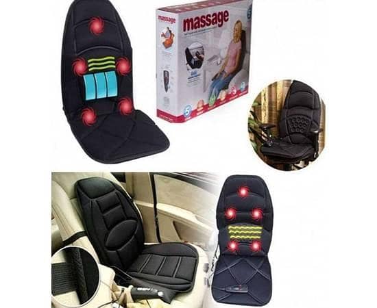 Car Seat Massager - 4 massage modes: Kneading, Tapping, Shiatsu, Knocking