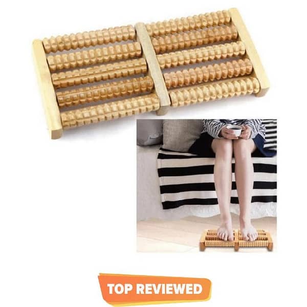 Traditional Foot Massager Wooden Roller Massager Without The Need Electricity Massage Relaxation