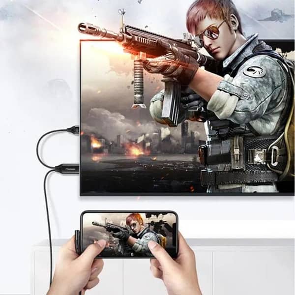 Mcdodo CA-6400 Lightning to HDMI 4K Cable, 2m with Nylon Braiding at 60fps