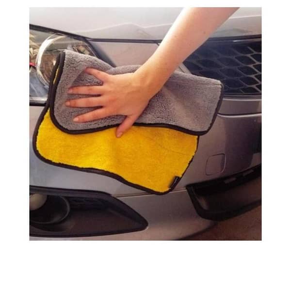 Durable Plush Microfiber Car Cleaning Cloth - New Car Washing Towel