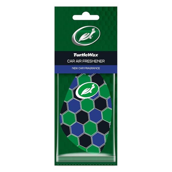 TURTLE WAX - HOME & CAR AIR FRESHENER - CELLULOSE - NEW CAR