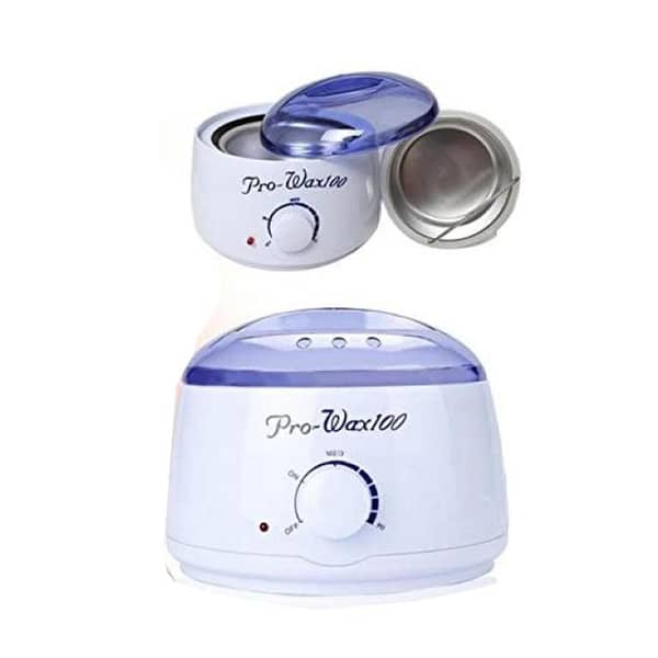 VIRAL FASHION Electric Hot Wax Heater - Professional Hair Removal and Wax Warmer in White and Purple
