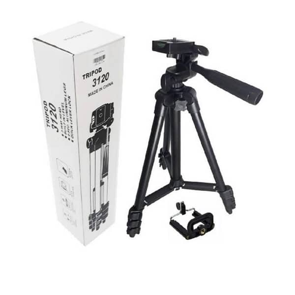 3120 Lightweight Video Tripod 3-way head mount camera tripod
