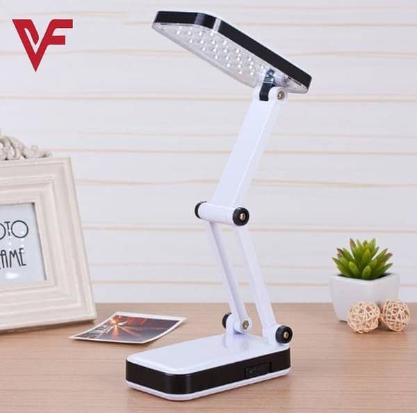 Adjustable Folding LED Desk Lamp - Portable Travel Reading Light