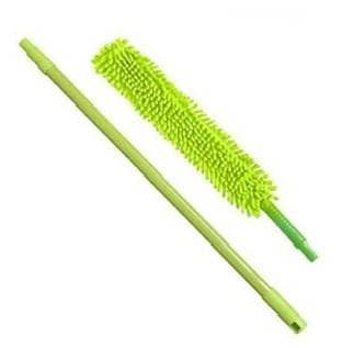 Flexible Microfiber Duster Cleaner with Washable Handle - Ideal for Ceiling Fans and Furniture