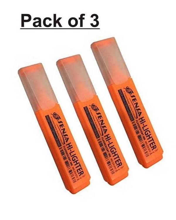 Pack of 3 Hi-Lighter - Multicolor