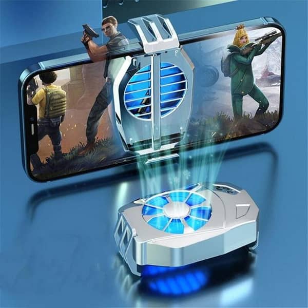 Cell Phone Radiator 3 Seconds L02 Electroplating Air-cooled Plug-in Radiator Mobile Phone Cooler