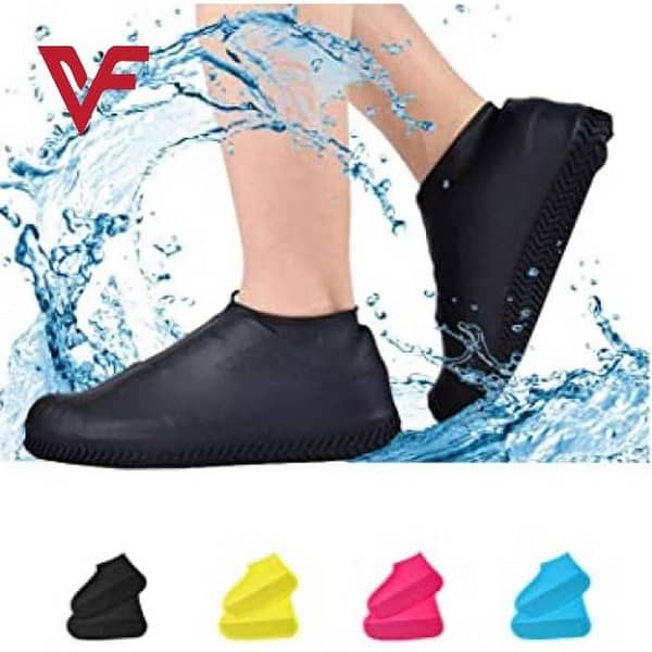 Silicone Waterproof Shoe Covers - Non-Slip, Reusable Rain Boots Set with Free Shipping