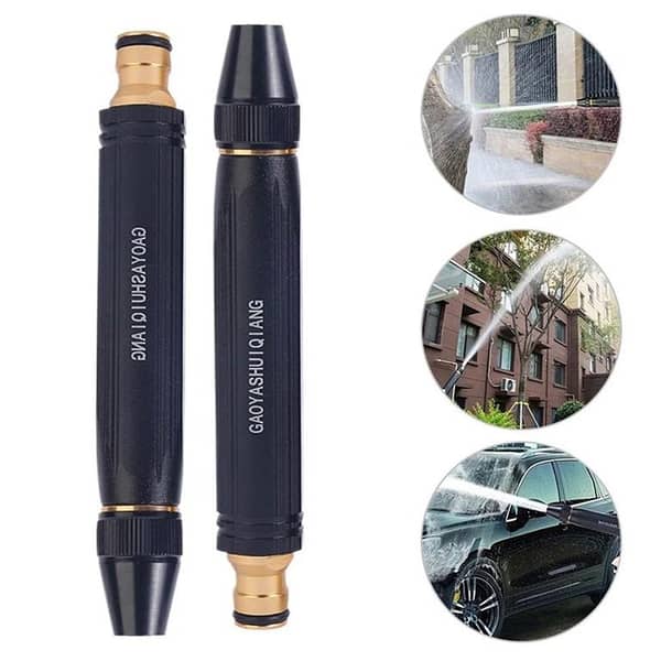 Adjustable Metal Water Sprayer Nozzle for Car Washing and Garden Hose Use