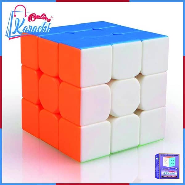 Online Karachi - Qiyi Warrior S Imported Rubik's Cube 3x3 - Sticker less Magic Speed Puzzle Toys ( 56 mm) Educational Toy to Improve Your Child's Concentration, responsiveness & Memory Better Then Qiyi Warrior S Rubik Rubiks 3x3 Rubix 4 4 5 5 2 2 Rubics R