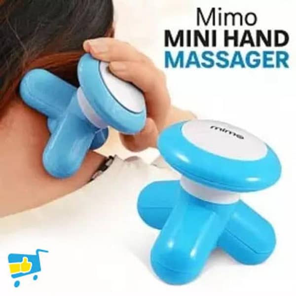 Portable Mini Electric Triangle Massager for Full Body Relief - USB/AAA Battery Operated