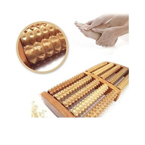 Traditional Foot Massager Wooden Roller Massager Without The Need Electricity Massage Relaxation