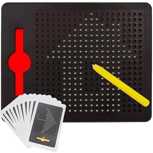 Magnetic Ball Drawing Board - Magpad Red 480 Pcs Ball pops Toy for kids learning with fun a best educational toy