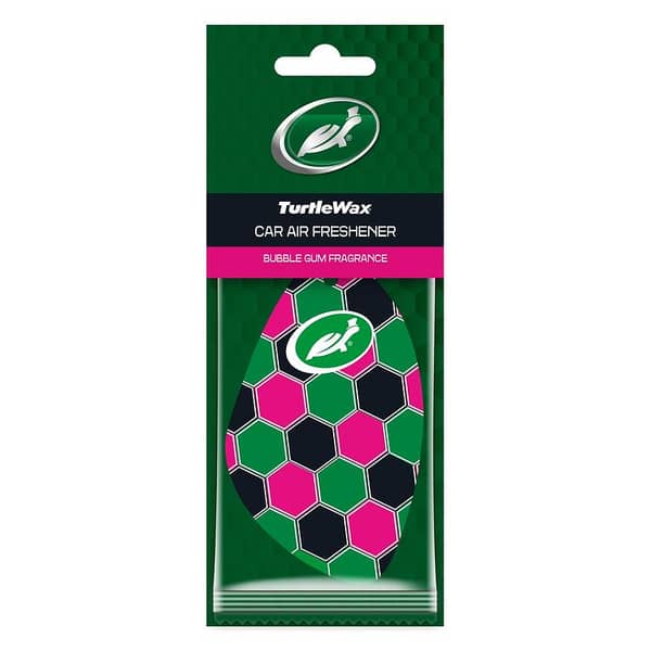TURTLE WAX - HOME & CAR AIR FRESHENER - CELLULOSE - BUBBLEGUM