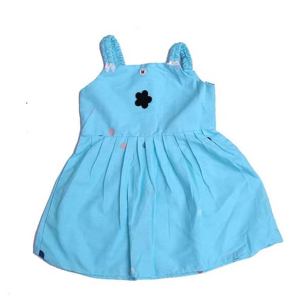 Farak Multicolor Printed Cotton Frocks for Girls – Floral Designs