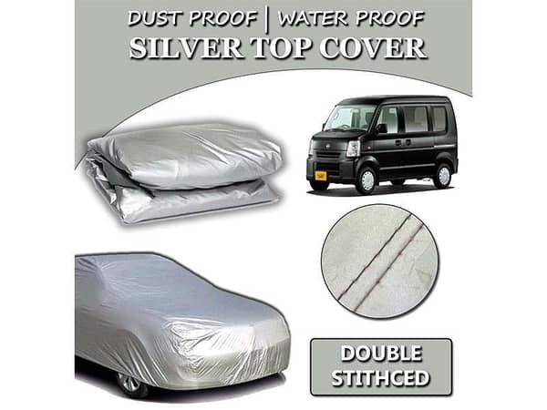 Nissan Clipper 2007-2010 Parachute Silver Car Top Cover | Heat Proof | Double Stitched