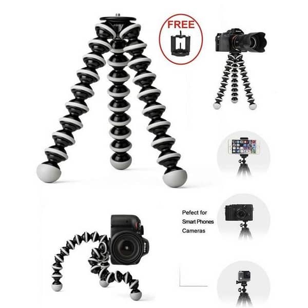 Gorilla 811 Black Camera and Mobile Tripod Stand