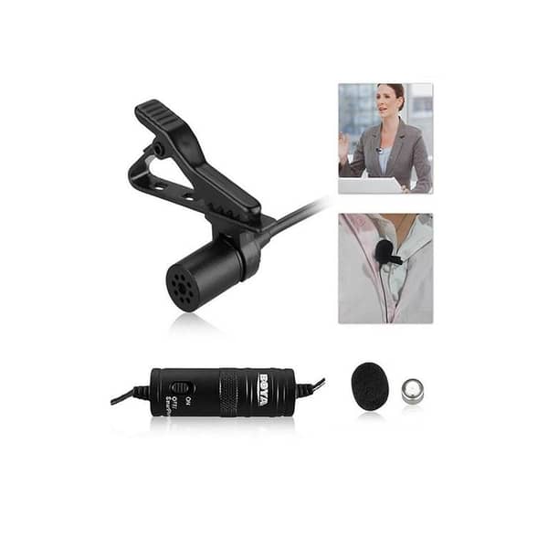 BOYA BY-M1 Lavalier Microphone for Cameras and Mobile Devices