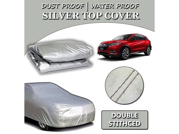 Honda Vezel 2013-2023 Parachute Silver Car Top Cover | Heat Proof | Double Stitched