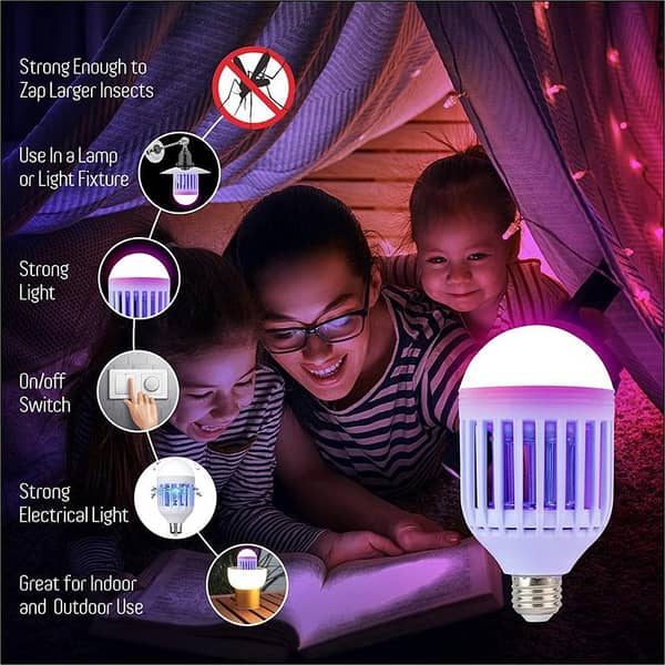 LED Mosquito Killer Bulbs Lamp Light Electric Insect Killer Bulb
