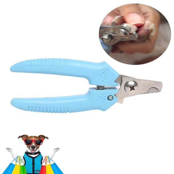 A278 Pet Nail Plier Clipper (Nail Trimmer - Toenail Clippers) Razor Sharp Stainless Steel Blades with Safety Lock for Professional Pet Grooming