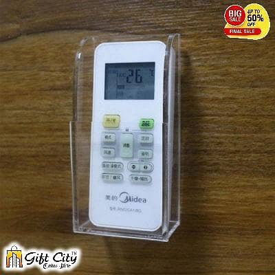 Gift City Desk TV and Air Conditioner Remote Control Holder with Mobile Storage Stand