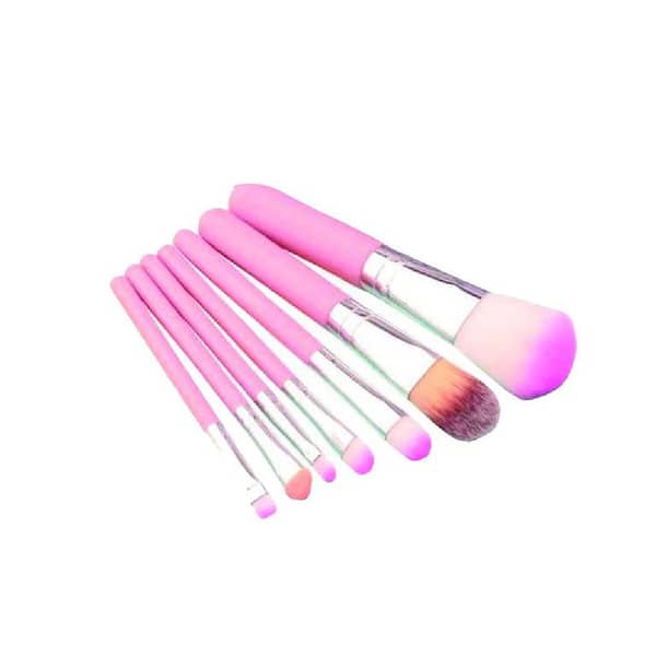 Online Karachi - 7pcs Professional Makeup Foundation Powder Eye shadow Brushes Set