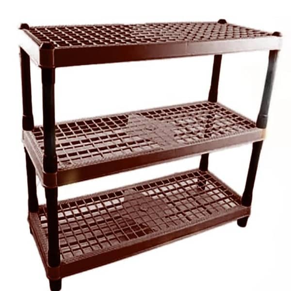 Home Plastic Shoe Rack Kitchen Stand Lightweight Shoe Organizer