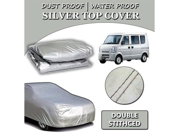 Suzuki Every 2005-2022 Parachute Silver Car Top Cover | Heat Proof | Double Stitched