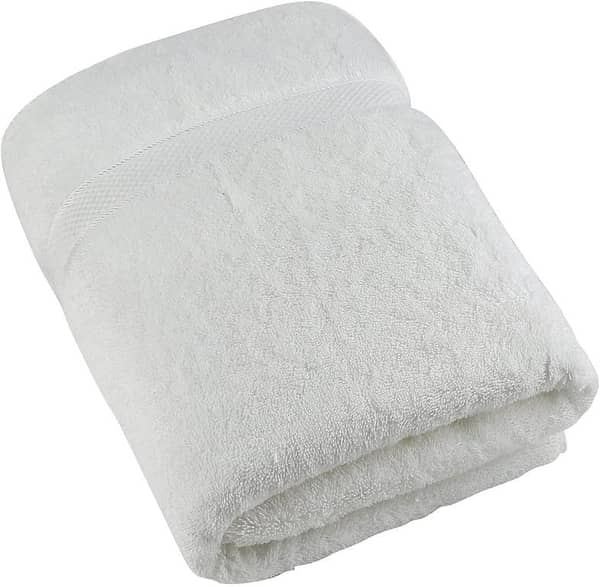 Luxury Egyptian Cotton Bath Towels  Large 55 X 28’’ Ultra Soft & Highly Absorbent Luxury Bath Towel Set
