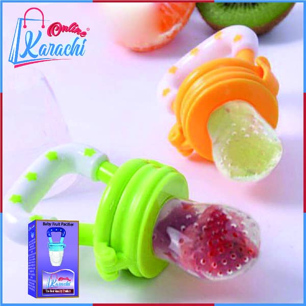 Online Karachi - Baby Fruit Pacifier Teethers