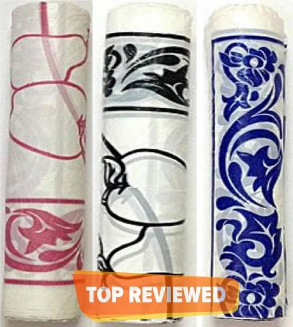 Online Karachi Pack of 3 Roll - Disposable Table Sheet Cover / Dastarkhwan ( Sufra ) Art Multicolor