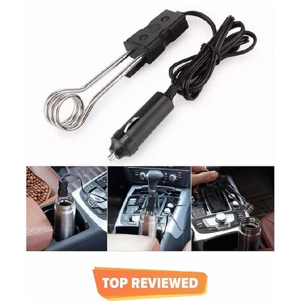 12V Portable Electric Car Heater for Tea, Coffee, and Water