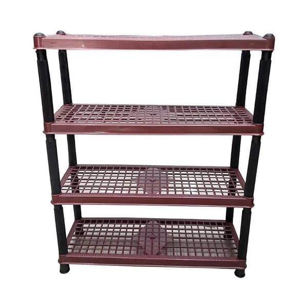 Lightweight 3-Tier Plastic Shoe Rack - Space-Saving Organizer for Kitchen, Entryway, Hallway, and Closet
