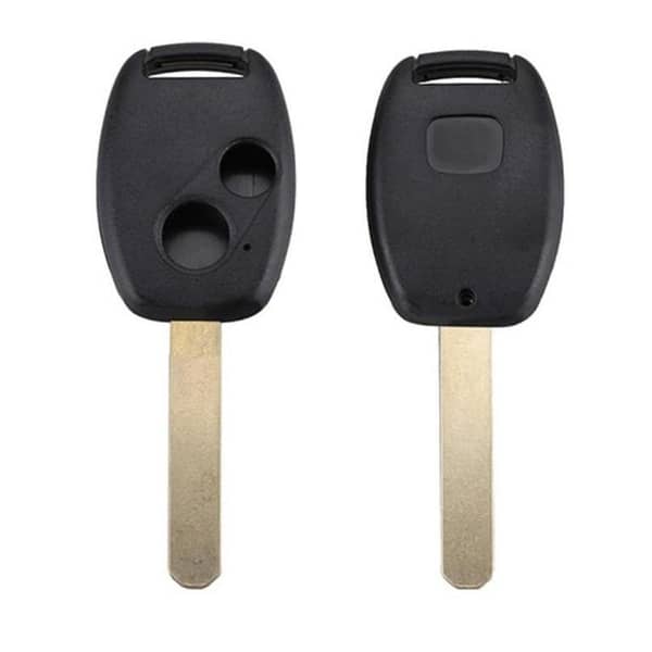 Remote Key Fob Case 2 Buttons ABS Shell Fit for Honda Replacement