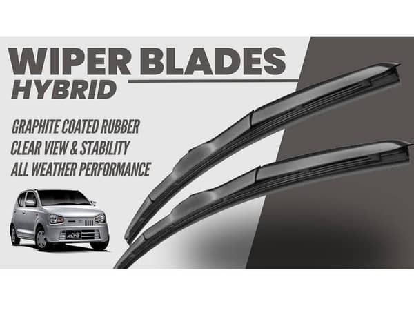 Suzuki Alto 2019 - 2024 Wiper Blades | Hybrid Type | Graphite Coated Rubber