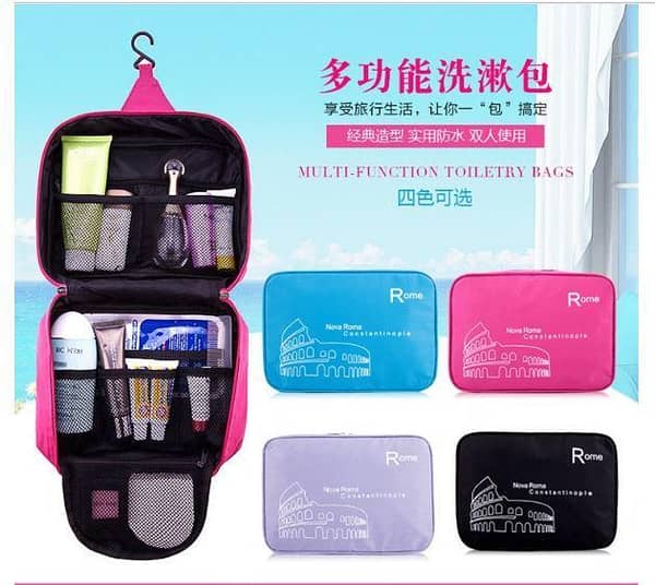 Woman Fashion Waterproof Useful Travel Storage Organizer Accessories Luggage travel Bags - Multi