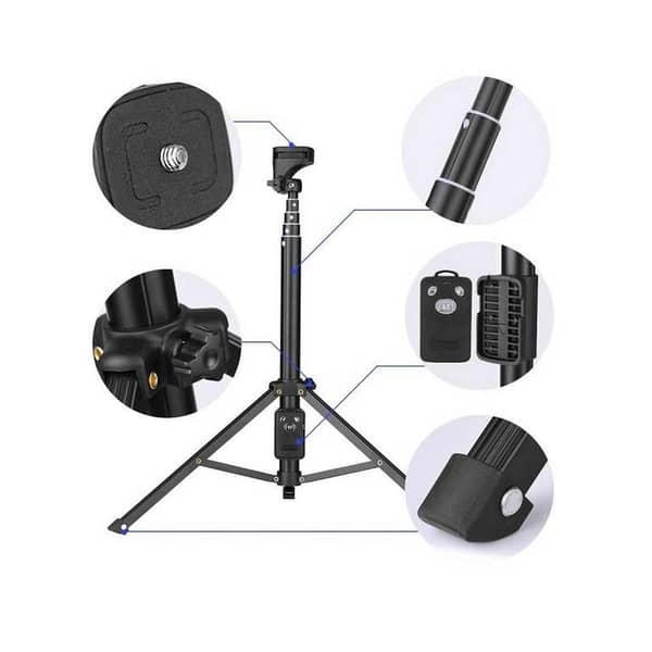 VCT-1688 Tripod Monopod Stand w/ Ball Head for Smartphone, DSLR Camera