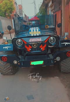 Naya daur ki jeep hy 2000cc engine full modified