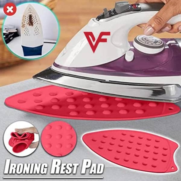 Iron Pad Heat Resistant Silicone Iron Mat | Anti-slip Ironing Rest Pad for Safety & Insulation