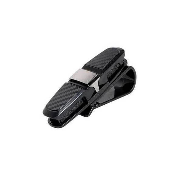 Portable Auto Fastener Car Eyeglasses Clip Ticket Card Clamp Sun Visor Sunglasses Holder