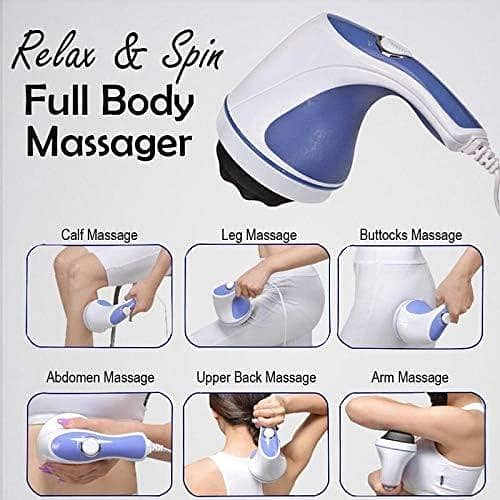 Relax & Spin Tone Hand-held Full Body Massager