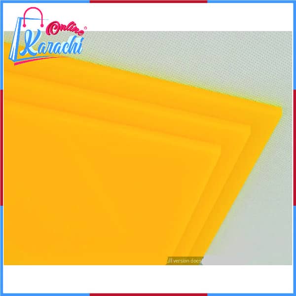 Online Karachi - 2mm Transparent _Clear Acrylic Sheet 8x12 Inches