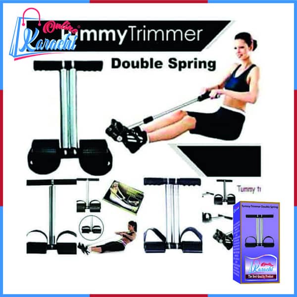 Online Karachi Tummy Trimmer Double Spring High Quality Weight Loss Bally FAT Machine For Home Gym