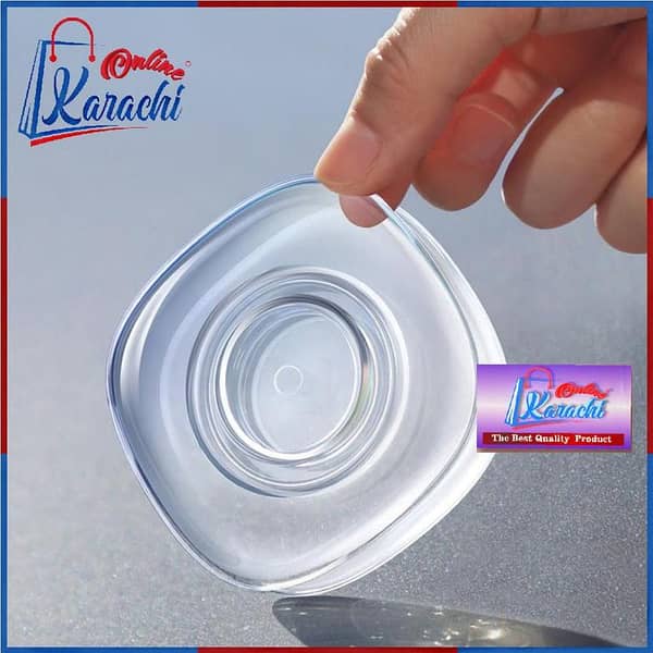 Online Karachi Gel Pad Nano Tape Can stick Mobile or anything on any dry surface Cable Organizer Universal Gel Pad