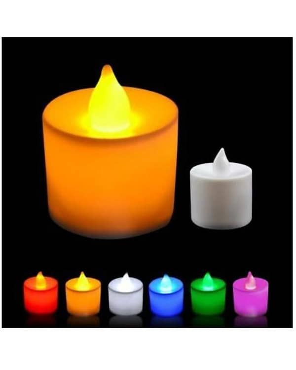 LED Electronic Candles Tea Light Realistic Flamless