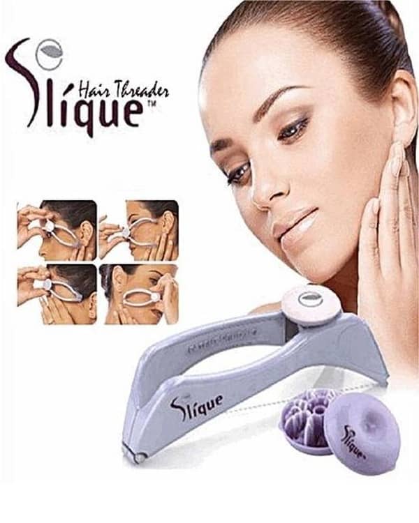 Eyebrow And Facial Hair Threading And Removal Tool - Purple