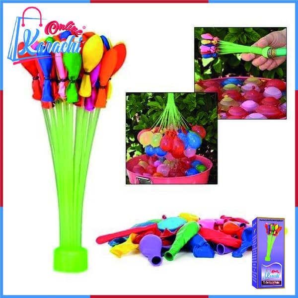 Online Karachi - 111Pcs/set Funny Colorful Mini Balloon Water Balloons For Children Beach Toys Outdoor Sports Swimming Pool Party Automatic Tie Magic Bunch Of Water Balloons