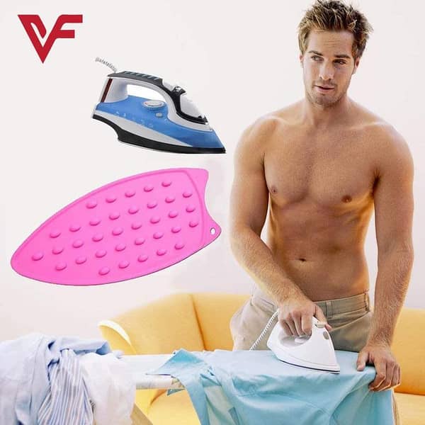 Versatile Silicone Iron Rest Cushion for Ironing Boards and Heat Resistant Surfaces